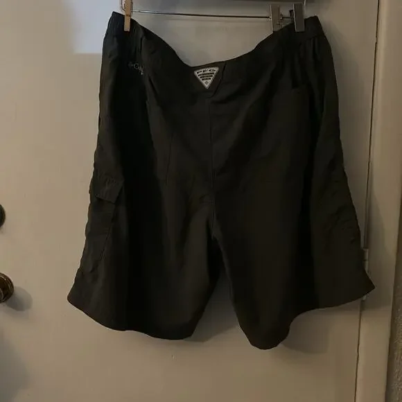 Columbia PFG Omni-Shade Lightweight Men’s Shorts Gray Size 40 Gorpcore Hiking - Picture 4 of 10